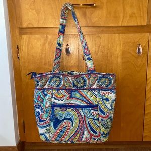 Vera Bradley Marina Paisley Tote Bag